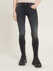 G-Star Dżinsy - Skinny fit - w kolorze antracytowym rozmiar: W31/L30. Czarne jeansy damskie G-Star. Za 285.07 zł.