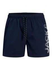 Jack & Jones Szorty kąpielowe "Maui" w kolorze granatowym rozmiar: M. Niebieskie szorty sportowe męskie Jack & Jones, m, z materiału, outdoorowe. Za 70.24 zł.