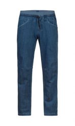Spodnie wspinaczkowe Rafiki Torre II denim granatowy elastyczny. Niebieskie spodnie materiałowe męskie Rafiki, bez wzorów, z bawełny. Za 480.20 zł.