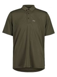 Maloja Funkcyjna koszulka polo "PeytoM." w kolorze khaki rozmiar: XS. Brązowe koszulki polo męskie Maloja, xs, bez wzorów, z materiału, bez ramiączek. Za 154.07 zł.