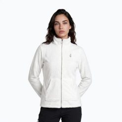 Bluza damska Aulp Becco Coral Fleece. Białe bluzy bez kaptura damskie Aulp, l, z materiału. Za 187.99 zł.