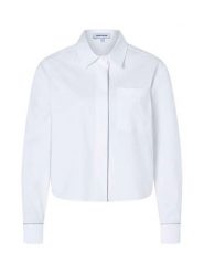 More & More Bluzka w kolorze białym rozmiar: 46. Białe bluzki damskie MORE & MORE, bez wzorów, bez kołnierzyka, bez ramiączek. Za 156.61 zł.