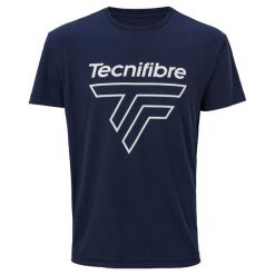 Koszulka Tecnifibre Team. Niebieskie t-shirty sportowe męskie TECNIFIBRE, l, z bawełny, bez ramiączek, do biegania. Za 88.99 zł.
