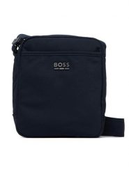 BOSS Saszetka 50568480 Granatowy. Niebieskie saszetki męskie Boss, z materiału. Za 449.99 zł.
