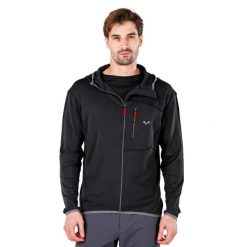 Męska Bluza z Kapturem z 100% Wełny Merino - Maestro/Woolona. Czarne bluzy z kapturem męskie WOOLONA, m, z wełny. W wyprzedaży za 540.00 zł.