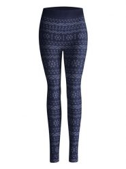 Nur Die Legginsy w kolorze granatowym rozmiar: 44/46. Niebieskie legginsy damskie Nur Die, bez wzorów. Za 39.31 zł.