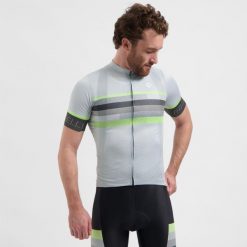 Koszulka kolarska męska Rogelli Hero II. Szare t-shirty sportowe męskie Rogelli, na lato, m, z elastanu, bez ramiączek, rowerowe. Za 345.00 zł.