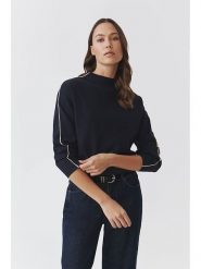 TATUUM Sweter w kolorze granatowym rozmiar: XXL. Niebieskie golfy damskie Tatuum, xxl, bez kołnierzyka. Za 170.07 zł.