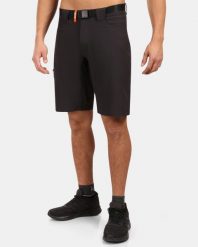 Męskie szorty outdoorowe Kilpi NAVIA-M. Czarne szorty męskie Kilpi, z materiału, bez kołnierzyka. Za 344.59 zł.