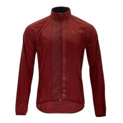 Kurtka rowerowa męska Silvini Gelo MJ2231. Czerwone kurtki męskie Silvini, na jesień, m, bez wzorów, z materiału, klasyczne, z kapturem. Za 237.50 zł.