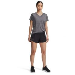 Szorty damskie Under Armour Tech™ Play Up. Czarne spodenki sportowe damskie Under Armour, bez wzorów, z dzianiny. Za 322.99 zł.