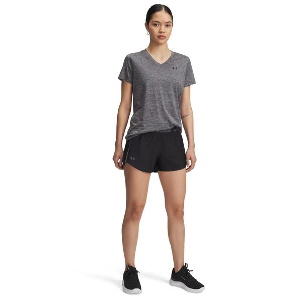 Szorty damskie Under Armour Tech™ Play Up. Czarne spodenki sportowe damskie Under Armour, bez wzorów, z dzianiny. Za 322.99 zł.