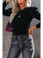 Milan Kiss Koszulka w kolorze czarnym rozmiar: S. Czarne t-shirty damskie Milan Kiss, s, bez wzorów, bez kołnierzyka. Za 113.99 zł.