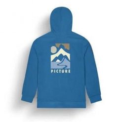 Bluza z kapturem Picture Kenoma Zip Serenity Blue. Niebieskie bluzy z kapturem męskie Picture, l. Za 401.85 zł.