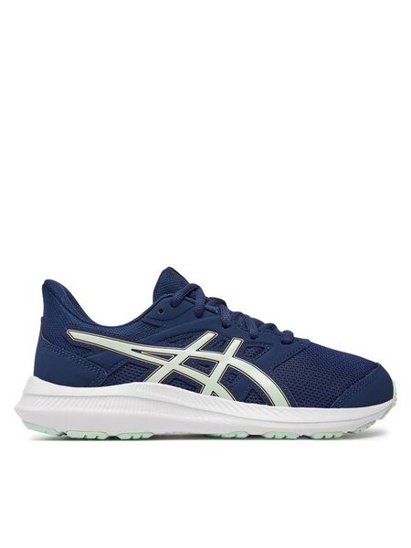 Asics Buty do biegania Jolt 4 Gs 1014A300 Niebieski. Niebieskie buty sportowe chłopięce Asics, bez wzorów, z meshu, bez zapięcia. Za 149.99 zł.