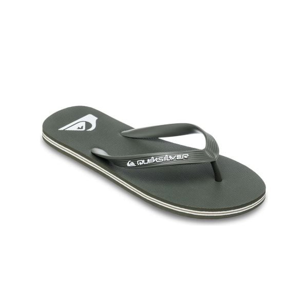 Klapki dla Mężczyzn MOLOKAI CORE. Brązowe klapki i japonki męskie Quiksilver, z gumy. Za 84.99 zł.