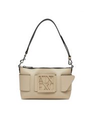 Armani Exchange Torebka 942907 0A874 U1092 Beżowy. Brązowe torebki klasyczne damskie Armani Exchange, bez wzorów, ze skóry, bez dodatków. Za 329.99 zł.