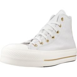 Tenisówki Converse Model Ctas Lift Hi Barely Kolor Szary. Niebieskie trampki i tenisówki damskie Converse, bez wzorów, z tkaniny. Za 398.50 zł.