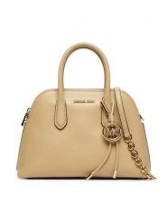 MICHAEL Michael Kors Torebka 30T6GX4S2L Beżowy. Brązowe torebki klasyczne damskie MICHAEL Michael Kors, bez wzorów, ze skóry, bez dodatków. Za 1,329.00 zł.