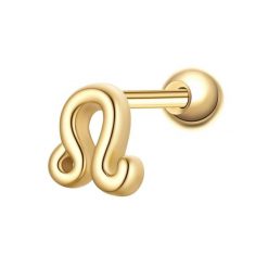 Glanzstücke München Piercing Sterling Silber gelbgold Kolczyki 1 ct Damski. Żółte kolczyki damskie Glanzstücke München, pozłacane. Za 129.99 zł.