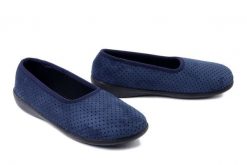 ADANEX 29570 DIP7NN granatowy, kapcie damskie. Niebieskie kapcie damskie Adanex. Za 113.90 zł.