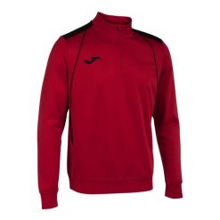 Bluza Joma Championship VII. Czarne bluzy bez kaptura męskie Joma, bez wzorów, z dżerseju, sportowe, bez kołnierzyka, bez ramiączek. Za 182.75 zł.