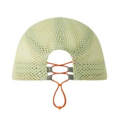 Czapka 5-panelowa Buff Air Saret. Zielone czapki męskie Buff, na lato, bez wzorów, z materiału, sportowe. Za 199.45 zł.