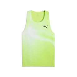 Koszulka Bez Rękawów Puma M Lightspeed Ultraweave Graphic Singlet Dorośli. Żółte t-shirty sportowe męskie Puma, l, z elastanu, bez ramiączek, do biegania. Za 378.50 zł.