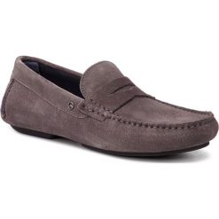 Mokasyny TOMMY HILFIGER - 2 Mb Mercedes Suede Pennybar FM0FM02241 Steel Grey 039. Szare mokasyny męskie Tommy Hilfiger, ze skóry. W wyprzedaży za 319.00 zł.