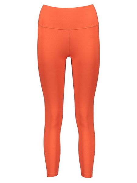 Adidas Legginsy sportowe "Yo Sto" w kolorze czerwonym rozmiar: XS. Czerwone legginsy damskie Adidas, xs, bez wzorów, z materiału. Za 108.74 zł.