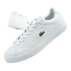 Buty Lacoste Lerond Set 125 2 Cfa 749CFA003721G białe. Białe buty sportowe na co dzień damskie bez wzorów, ze skóry. Za 623.05 zł.