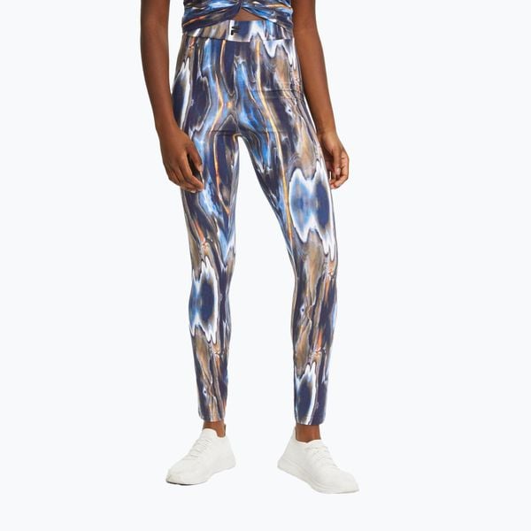 Legginsy damskie FILA Clamart AOP High Waist. Niebieskie legginsy damskie Fila, xs, bez wzorów. Za 149.99 zł.