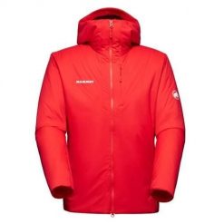 Kurtka uniwersalna męska Mammut Rime Flex Insulated. Czerwone kurtki męskie Mammut, m, bez wzorów, z syntetyku, klasyczne, z kapturem. Za 1,128.00 zł.