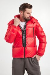 Kurtka męska puchowa EA7 EMPORIO ARMANI. Kurtki męskie EA7 Emporio Armani, m, bez wzorów, z puchu, bez kaptura. W wyprzedaży za 1,190.07 zł.