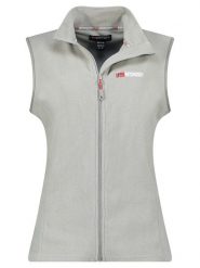 ANAPURNA Kamizelka polarowa "Vugana" w kolorze jasnoszarym rozmiar: XL. Szare kamizelki damskie ANAPURNA, xl, z polaru. Za 52.95 zł.