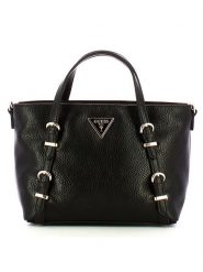 Guess Torebka w kolorze czarnym - 21 x 17 x 10 cm rozmiar: onesize. Czarne torebki klasyczne damskie Guess, z aplikacjami, z materiału, bez dodatków. Za 505.13 zł.