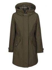 Woolrich Parka "Authentic 3in1" w kolorze khaki rozmiar: XL. Brązowe parki damskie Woolrich, xl, bez wzorów. Za 2,296.99 zł.