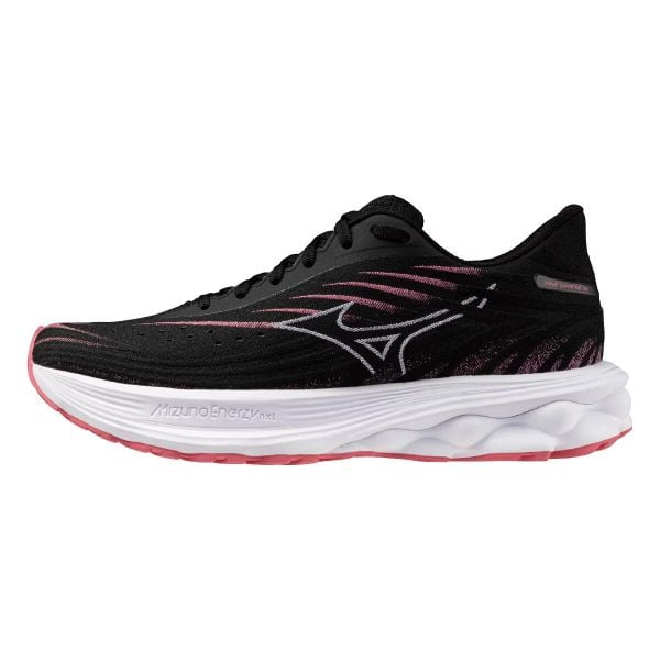 Damskie buty do biegania Mizuno Wave Skyrise 6. Czarne obuwie do biegania damskie Mizuno, mizuno wave. Za 459.99 zł.