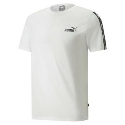 Koszulka męska sportowa Puma Essential. Białe t-shirty sportowe męskie Puma, m, bez ramiączek, na jogę i pilates. Za 153.00 zł.