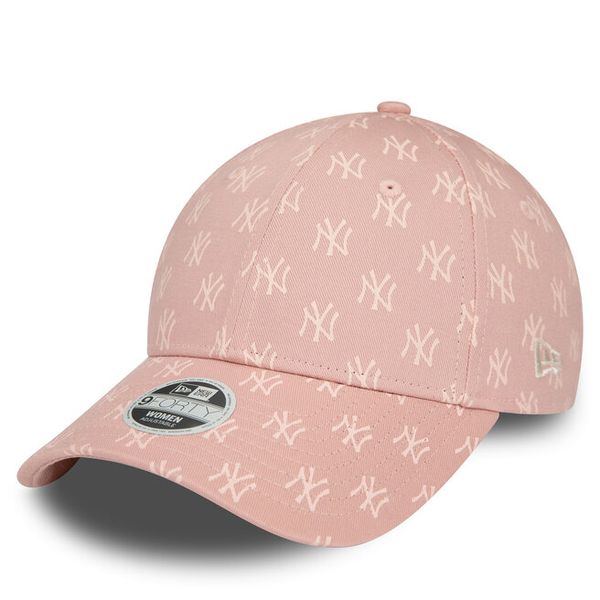 Czapka z daszkiem New Era. Czerwone czapki z daszkiem damskie New Era, bez wzorów. Za 109.99 zł.