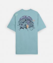 Koszulka Oxbow Surfrats Blue. Niebieskie t-shirty sportowe męskie Oxbow, m, z jeansu, bez ramiączek. Za 148.01 zł.
