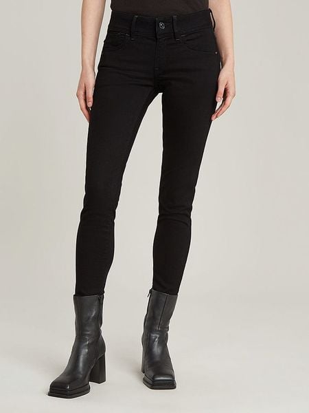 G-Star Dżinsy - Skinny fit - w kolorze czarnym rozmiar: W31/L30. Czarne jeansy damskie G-Star. Za 204.95 zł.