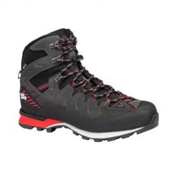 Buty do chodzenia męskie Hanwag Makra Pro Gtx. Czerwone buty trekkingowe męskie Hanwag, z materiału, za kostkę, bez zapięcia, trekkingowe. Za 1,815.00 zł.