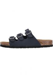 Sandały damskie Cruz Santa Cork. Białe sandały damskie CRUZ, bez wzorów, z materiału, bez obcasa, na obcasie. Za 229.50 zł.