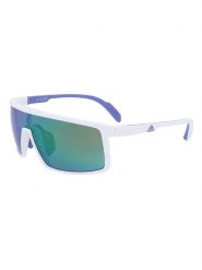 Adidas Okulary przeciwsłoneczne unisex w kolorze biało-zielonym rozmiar: onesize. Białe okulary przeciwsłoneczne damskie Adidas. Za 246.53 zł.