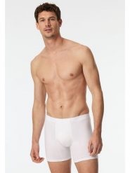 Schiesser Bokserki w kolorze białym rozmiar: L. Białe bokserki męskie Schiesser, bez wzorów. Za 83.81 zł.