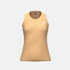 PRO Damski Top. Brązowe topy damskie HEAD, bez wzorów, z dzianiny, bez kołnierzyka. Za 230.00 zł.