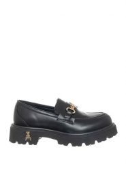 Patrizia Pepe Skórzane mokasyny w kolorze czarnym rozmiar: 40. Czarne mokasyny damskie Patrizia Pepe. Za 435.11 zł.