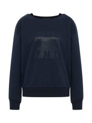 ELBSAND Bluza "Fea" w kolorze granatowym rozmiar: S. Niebieskie bluzy bez kaptura damskie ELBSAND, s. Za 129.75 zł.