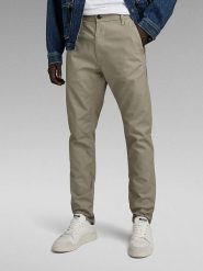 G-Star Spodnie chino w kolorze jasnozielonym rozmiar: W28/L32. Zielone spodnie materiałowe męskie G-Star, bez wzorów, retro. Za 162.49 zł.